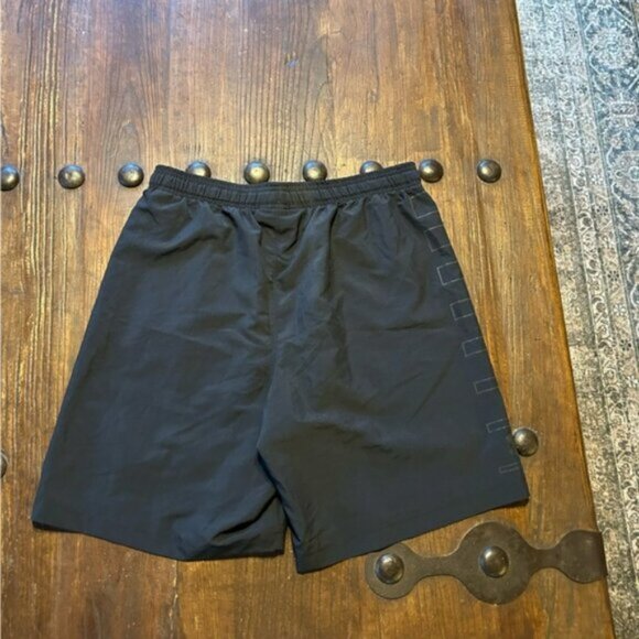 Under Armour Black Athletic Shorts for Men - Picture 2 of 3